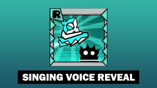 SINGING VOICE REVEAL (no experience in singing)