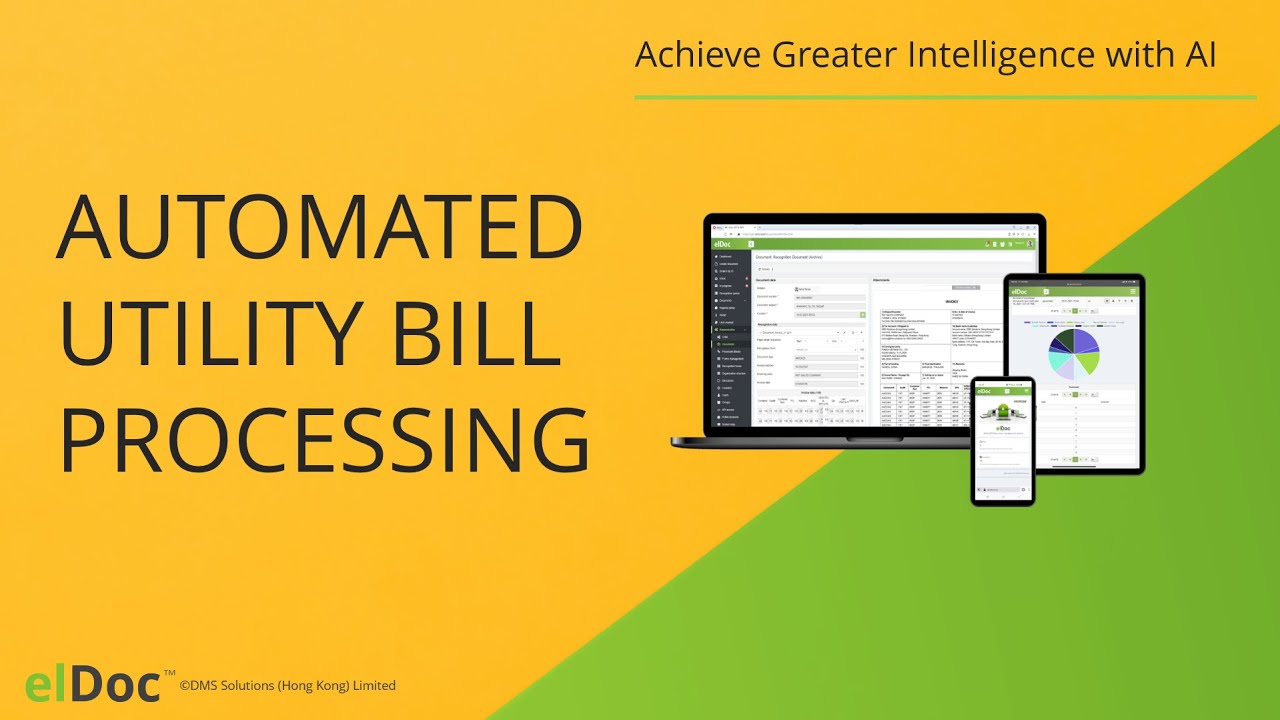 elDoc - Intelligent Document Processing | Data capture from Utility ...