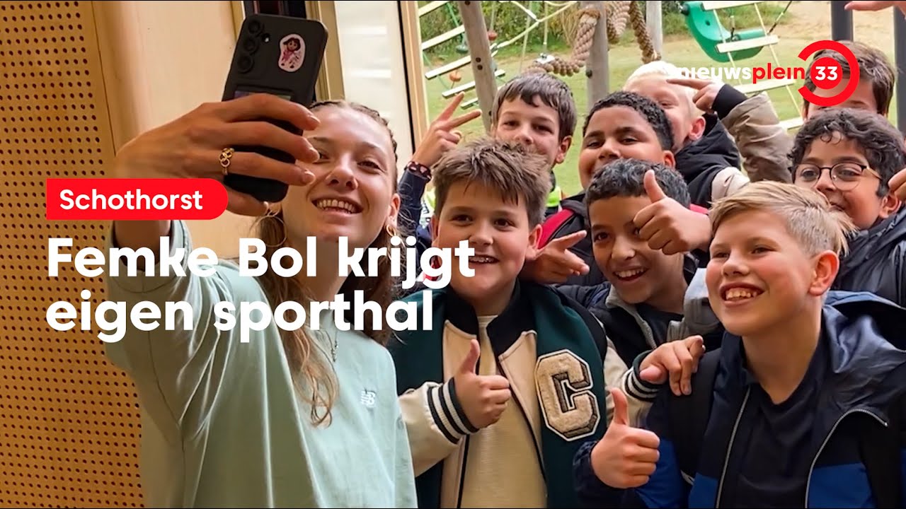 Femke Bol opent eigen sporthal in Schothorst: 'Een eer en heel bijzonder'