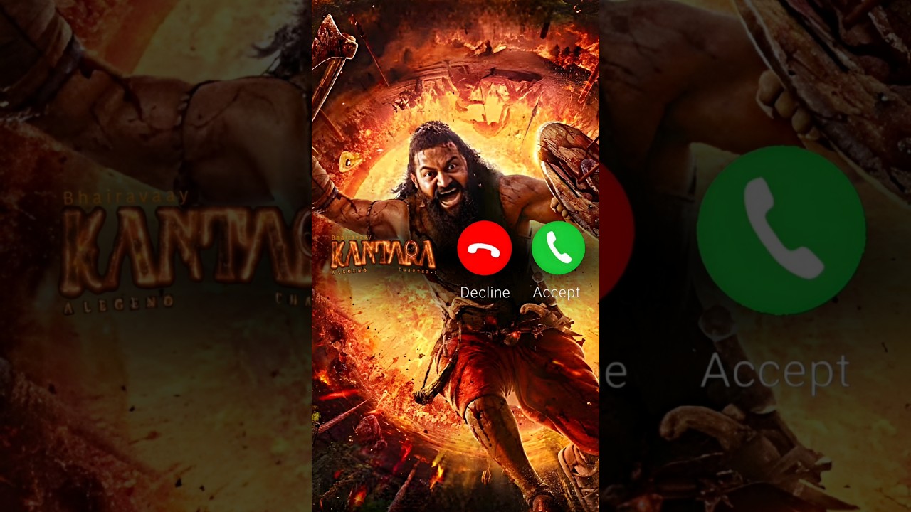 kantara bhairavaay viral ringtone|| rishab, rukmini|| 