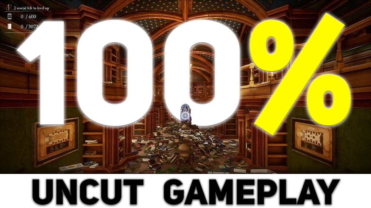 ⁣I'm Playing 100% of Librarian: Tidy Up the Arcane Library!