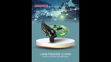SANTAK USB RS232 CARD