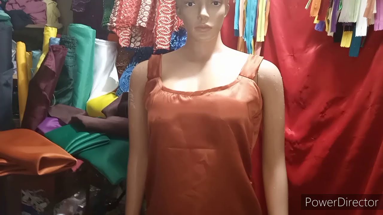 HOW TO CUT AND SEW CAMISOLE, INNER OR  UNDERDRESS