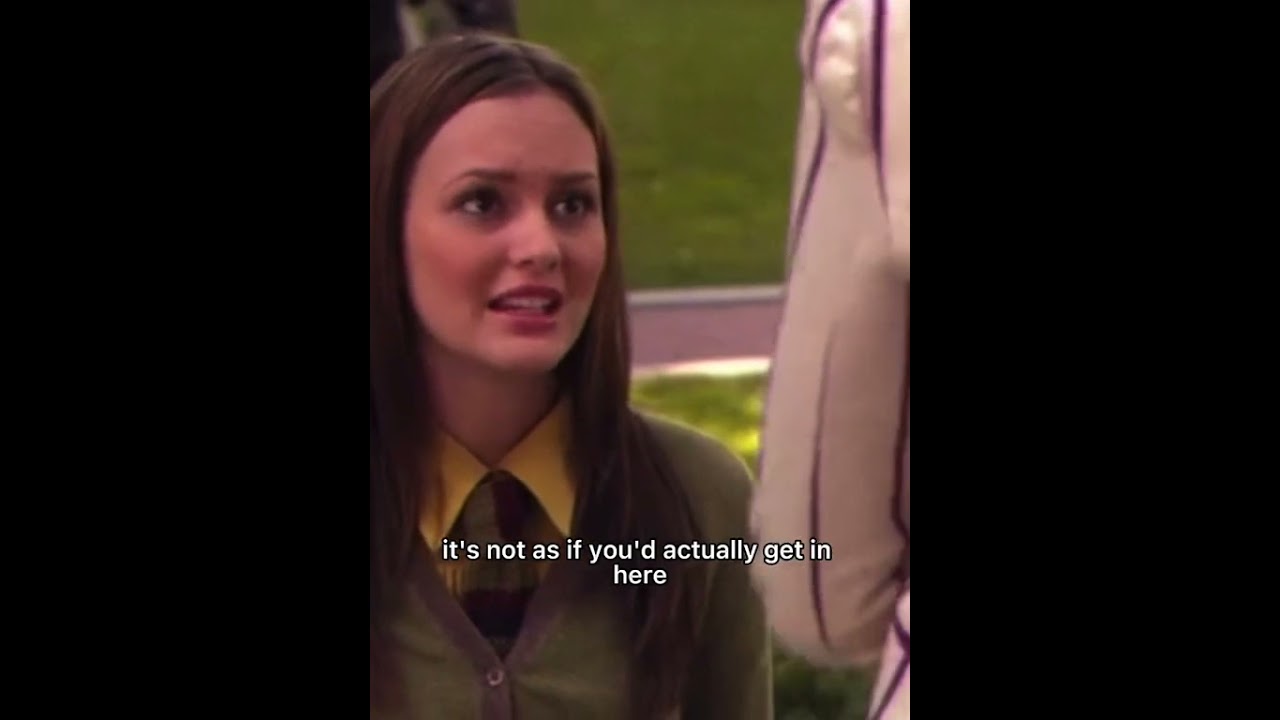 I love it when Serena shows Blair who’s the powerful one 