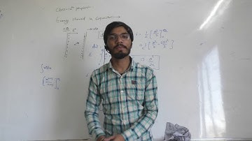 "Energy stored in  Capacitors" class 12 physics ncert