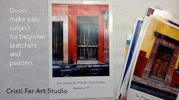 Urban Sketching from Photos Demonstration for Beginners