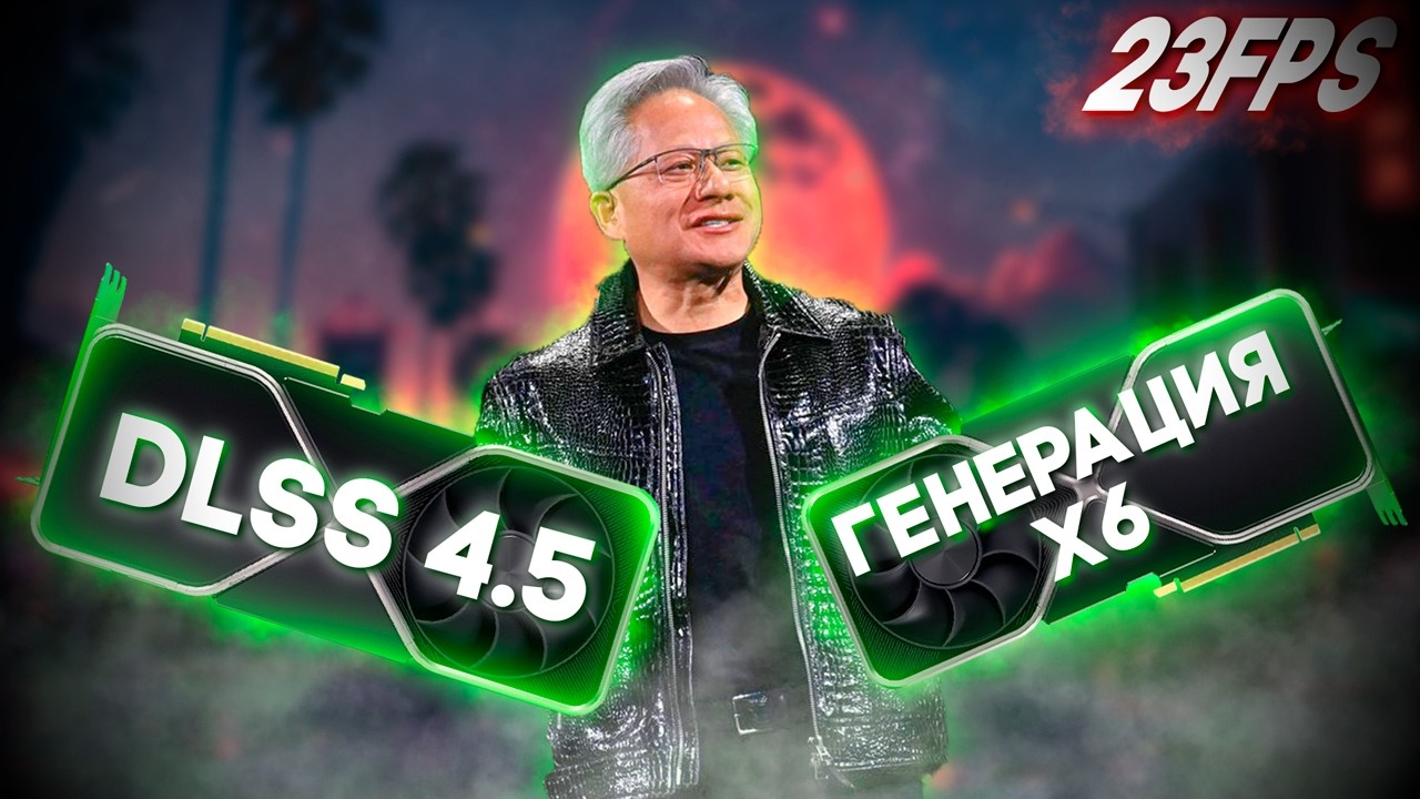 NVIDIA УБИЛА ОПТИМИЗАЦИЮ | ГЕНЕРАТОРЫ КАДРОВ | DLSS 4.5 | MULTI FRAME GEN X6