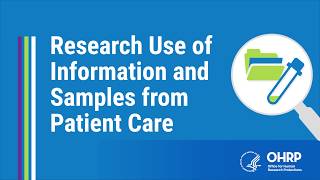 Research with Medical Records and Samples from Medical Care