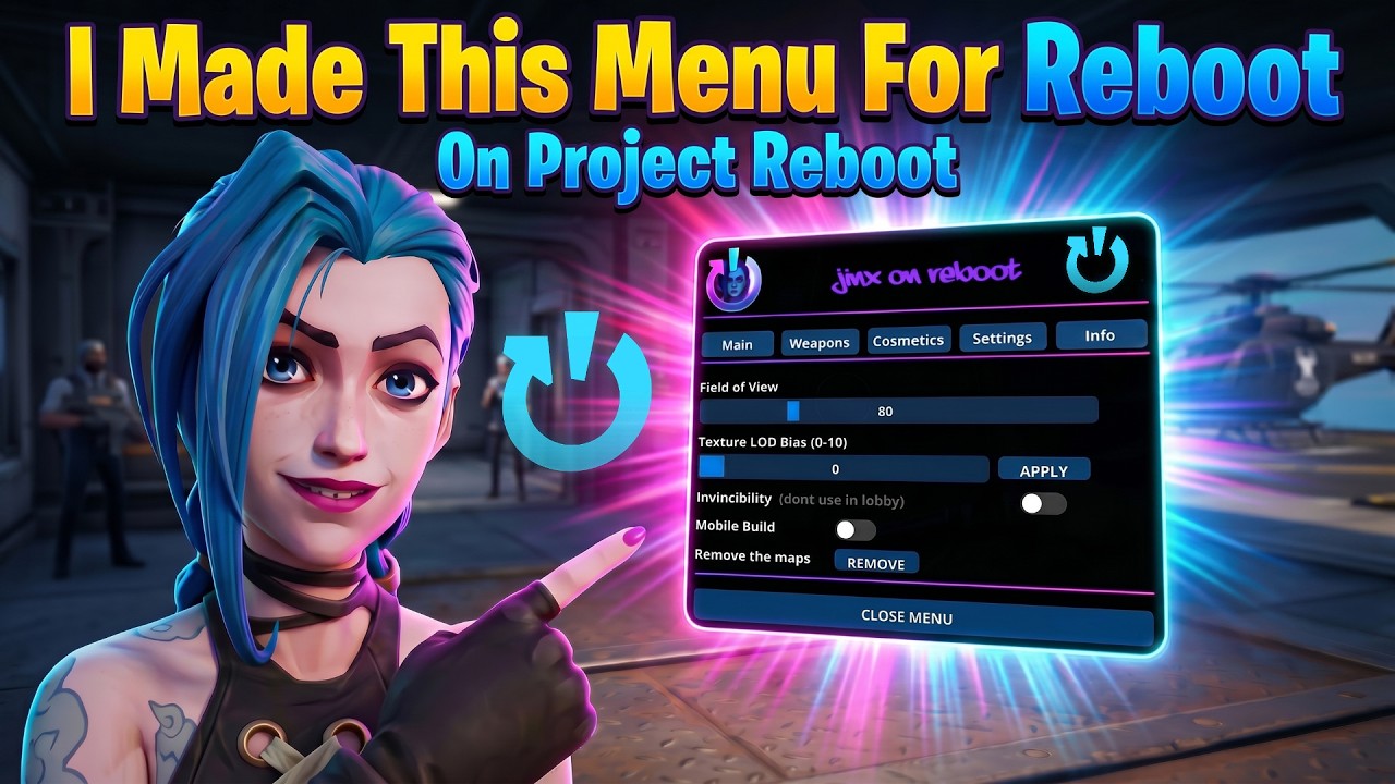How To Have My Menu on Project Reboot - YouTube