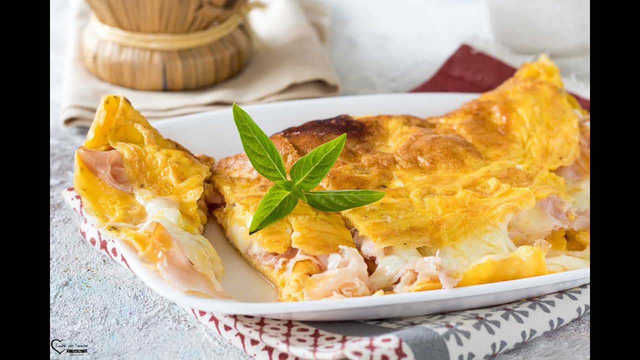 FRITTATA PROSCIUTTO E FORMAGGIO YouTube