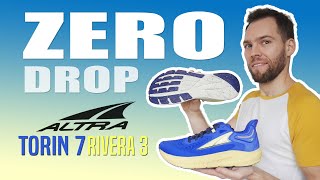 ZERO drop - Altra Torin 7 and Rivera 3 shoes | Get to know the Altra brand