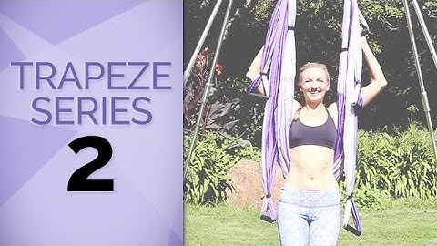 Yoga Trapeze Tutorial #2: Biceps, Shoulder and Core Basic Trapeze Routine - Inversion Therapy
