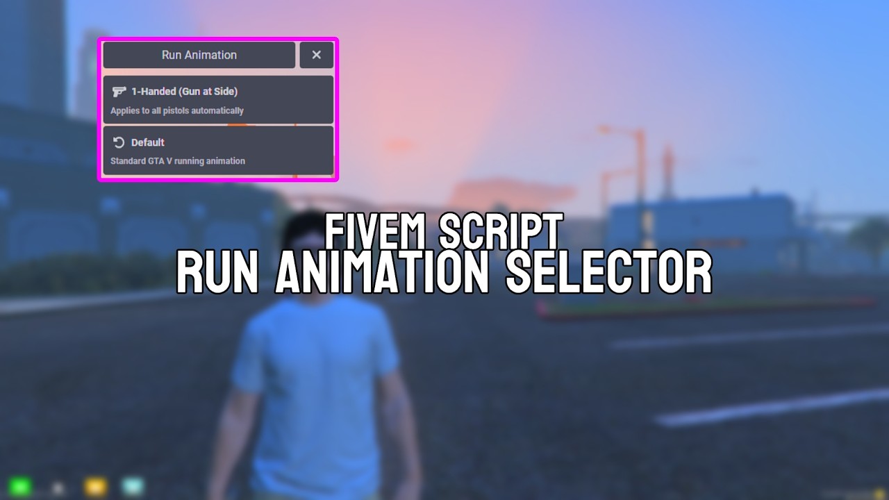 Fivem Script | Run Animation Menu - YouTube
