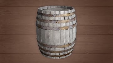 CGC Classic: Creating a Barrel (Blender 2.4)