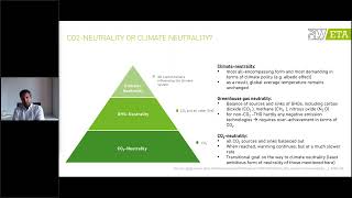 Towards climate neutral production