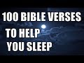 100 BIBLE VERSES TO HELP YOU SLEEP (VOICE) SOOTHING MUSIC