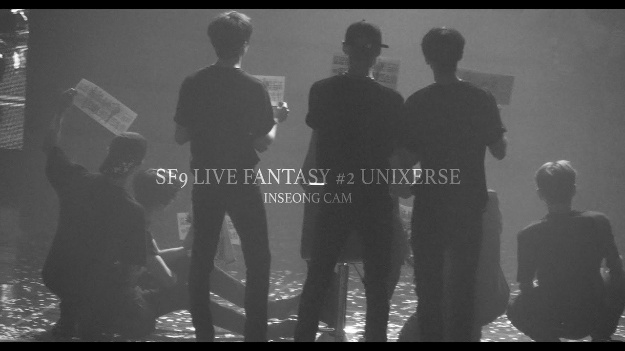 190810 SF9 LIVE FANTASY #2 UNIXERSE 토크 SF9 인성 직캠 ( inseong focus )