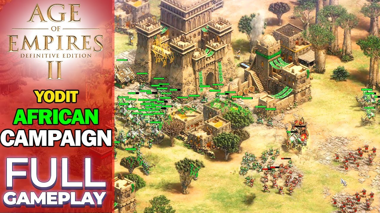 Age of Empires 2 Definitive Edition | A Fallen Crown 1v5 | Yodit Campaign | No Commentary