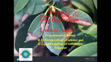 B.SC SEM 5 CC BOT 311 UNIT 3 LECT 79 BY DR.HETAL L BHALAKIYA