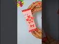 Diy Chocolate Gift Wrapped ideas💝#valentinesday#lovecraft#valentinesdaycraftideas#shorts#viralshorts