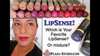 ALL the SeneGence LipSense colors shown quickly