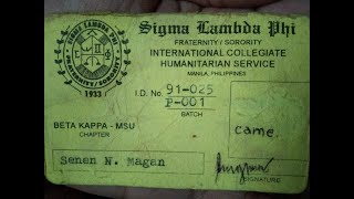 Sigma Lambda Phi1933 Beta Kappa/Sigma Beta Chapter ,MSU Main Campus, Marawi City