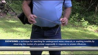 History of Water Dowsing with "What's Below"