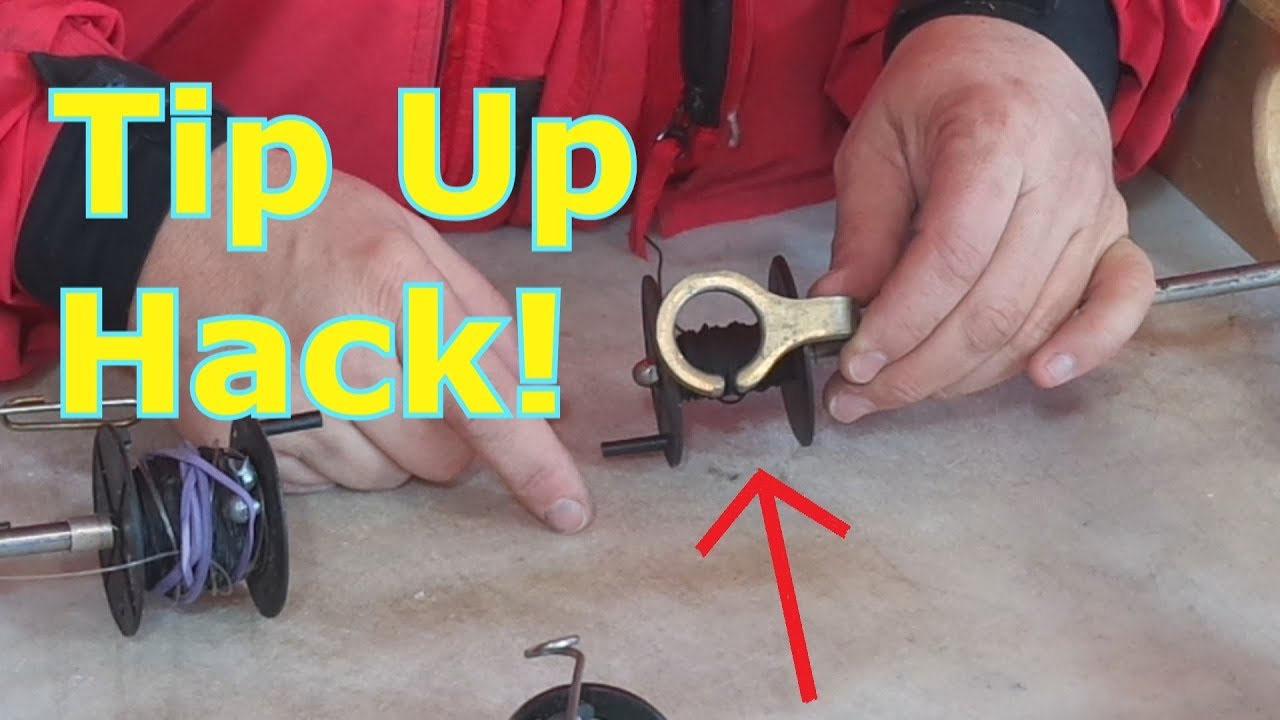 Ice Fishing - Tip-Up Tips. Why Didn't I Think Of That! 