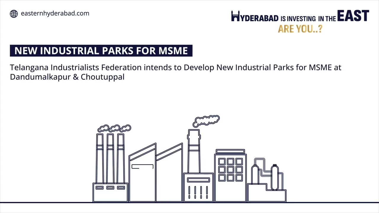 New Industrial Parks for MSMEs at Dandumalkapur & Choutuppal! 🚀🌟 