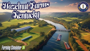 GET DIGGY WITH IT?! NEW KENTUCKY MOD MAP! (TOUR/REVIEW!) Farming Simulator 25