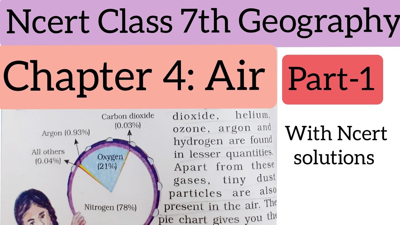 Class 7th Ncert Geography Chapter 4 Air Atmosphere part1 YouTube