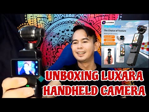UNBOXING LUXARA HANDHELD ACTION CAMERA FOR VLOGGING #trending #viral #viralvideo #video #vlog #fyp