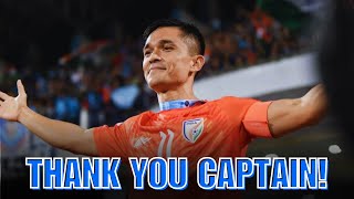 SUNIL CHHETRI RETIRES FROM FOOTBALL 🇮🇳🙏🏼