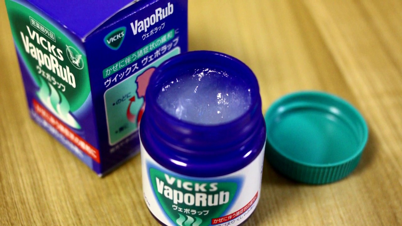 Donde aplicar el vick vaporub para la tos