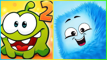 Cut the Rope 2 VS Fluffy Fall - All Levels SpeedRun Gameplay ep 1