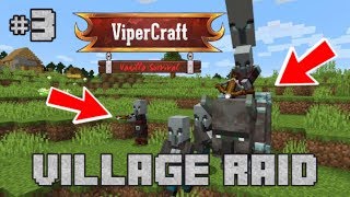 1.14 VILLAGE RAID?!? | ViperCraft #3 (Season 1)