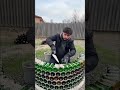 Why Some People in USA Build Houses with Glass Bottles 😳 #shortvideo​