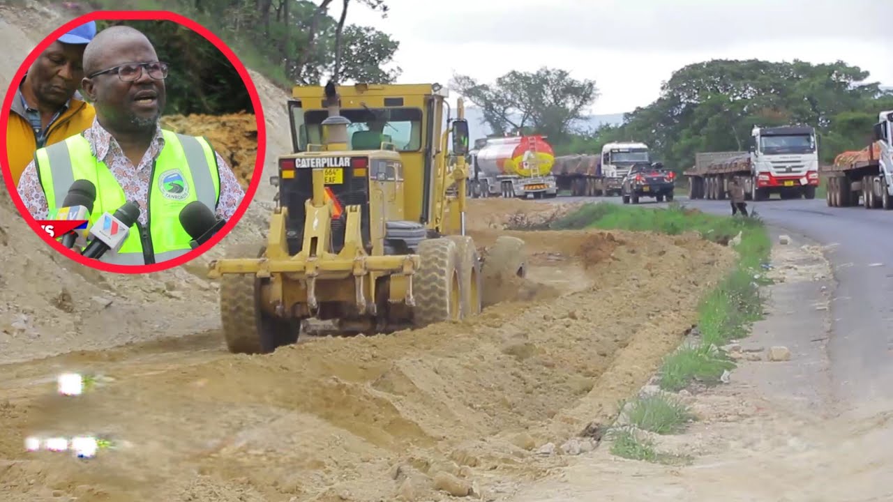 MWAROBAINI WA  AJALI NA WIZI MLIMANYOKA MBEYA WAPATIKANA, BARABARA YAANZA KUPANULIWA