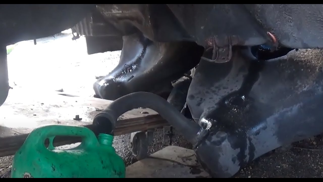 Fully Removing the petrol Tank and fuel from bmw e36 3 series