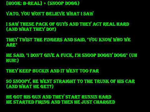 snoop dogg ft b-real -vato lyrics