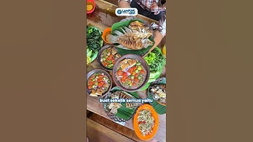 Nikmatin sambal seruit dan sambal picit ala Buk Lin yuk!