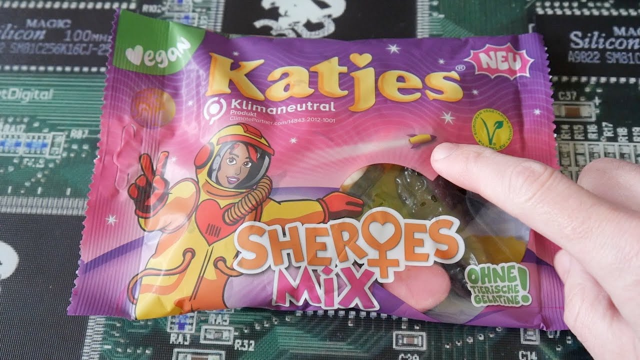 Nahrungsmittel Unboxing 367 Katjes Sheroes Mix 🚀 NEUE Sorte ! Was ist