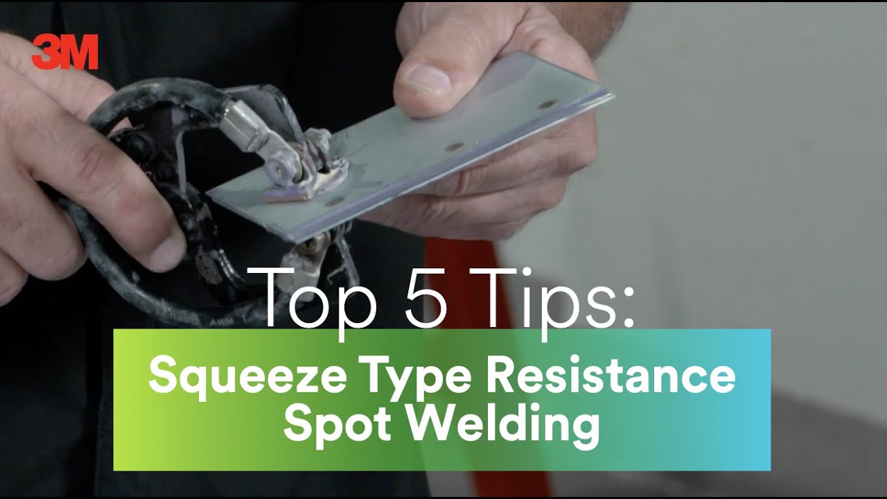 Squeeze type resistance spot welders