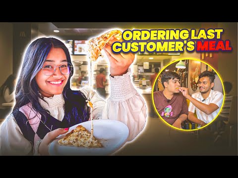 We Ate Whatever The Last Person Ordered! 🤯/komal bisht/