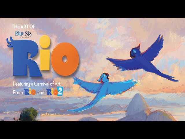 【洋書】The Art of Rio ブルー初めての空へ ビジュアルブック The Art of Rio (flip through) Blue Sky Artbook - YouTube