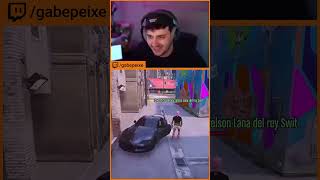 Ele não entendeu nada KKKKKKKKKK #cortesgabepeixe #gabepeixe #loudgg #gabe #gtarp #metropolerp