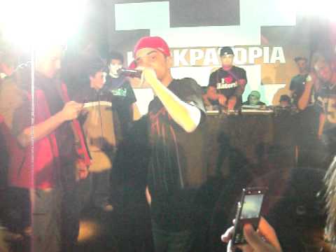 Mikros kleftis freestyle @ metropolis 5/2/2011