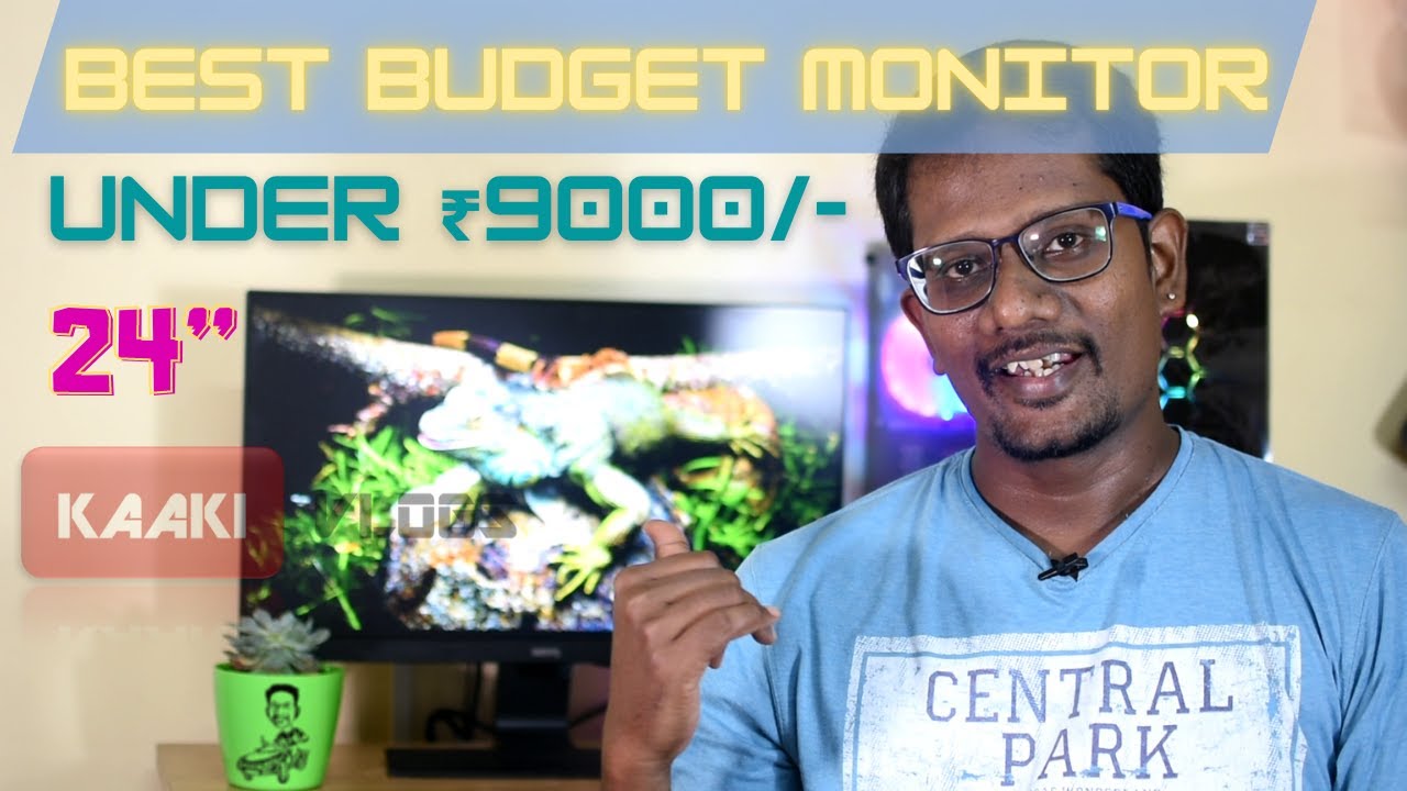 BEST BUDGET MONITOR 24 INCH HDMI SCREEN WITH SPEAKER WFH EDITING BENQGW2480 REVIEW