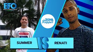 SUMMER VS RENATI  - PRIMERA RONDA - BFO -  BATALLA DE FREES ONLINE -  ZONA DE RAPPER