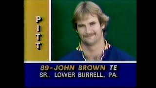 1982 West Virginia at Pitt